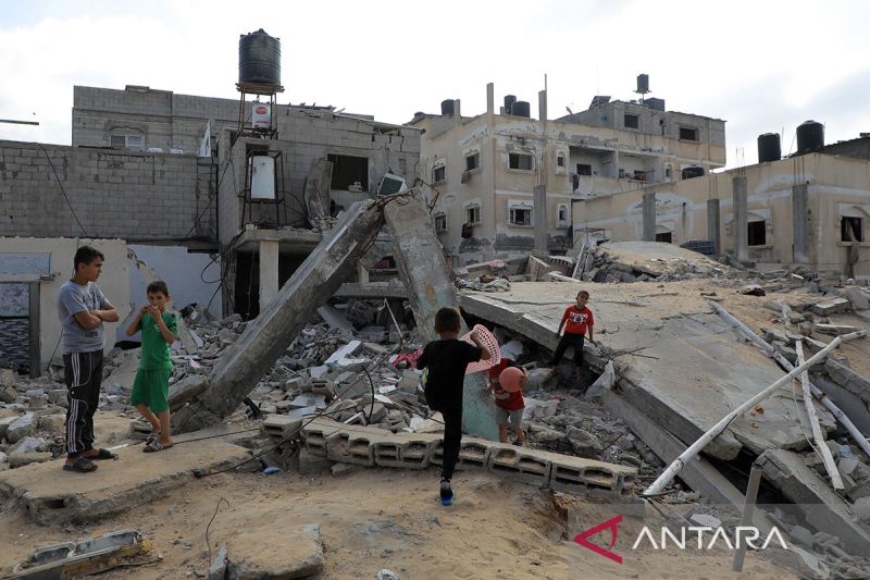 Menlu Mesir dan Prancis bertemu bahas gencatan senjata di Jalur Gaza