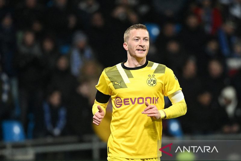 Marco Reus cetak gol perpisahan saat Dortmund gilas Darmstadt 4-0