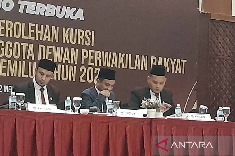 KIP: Delapan parpol raih kursi DPRK Banda Aceh hasil Pemilu 2024