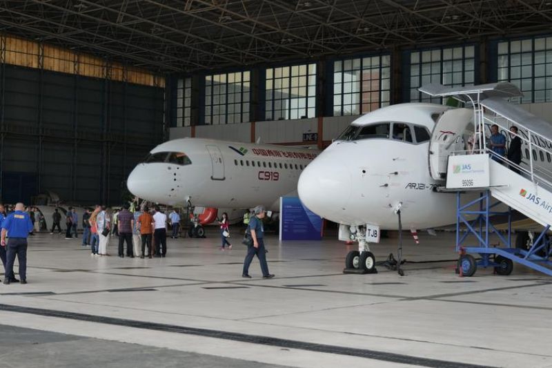 Pesawat jet buatan China perkuat hubungan China-Indonesia (Bagian 2)