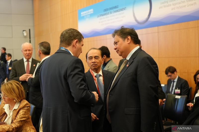 Pidato di OECD, Airlangga sebut RI punya leadership di ASEAN dan G20