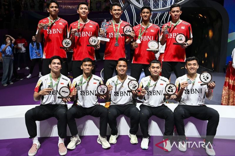 Indonesia runner up Piala Thomas 2024