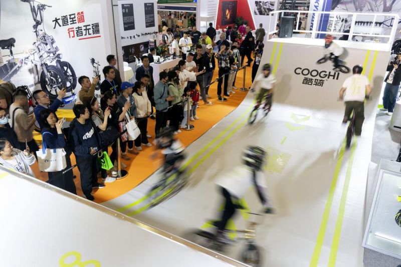 Pameran Sepeda Internasional China ke-32 dibuka di Shanghai