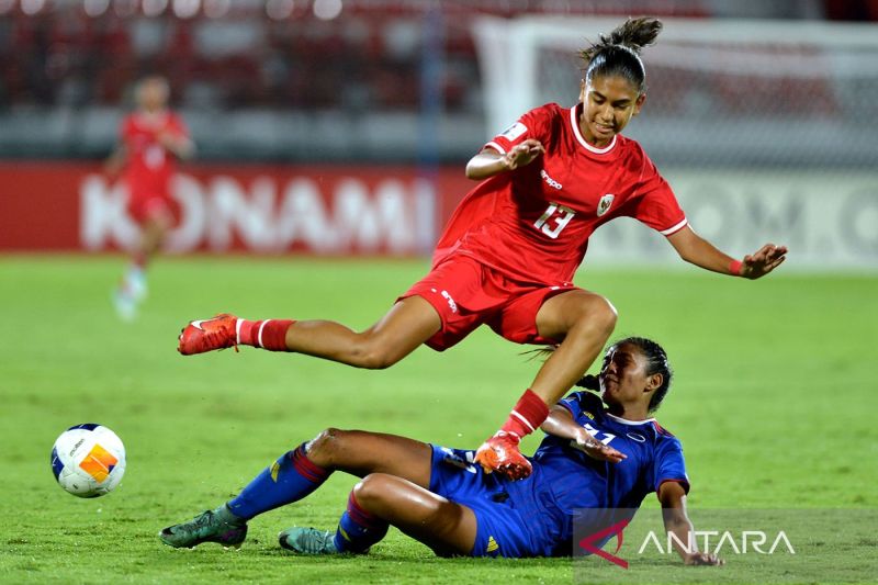 Tim putri Indonesia U-17 takluk dari Filipina dengan skor 1-6