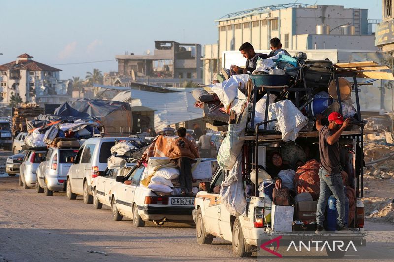 Isreal siap serang Kota Rafah, ribuan pengungsi mulai melarikan dari Kota Gaza selatan itu