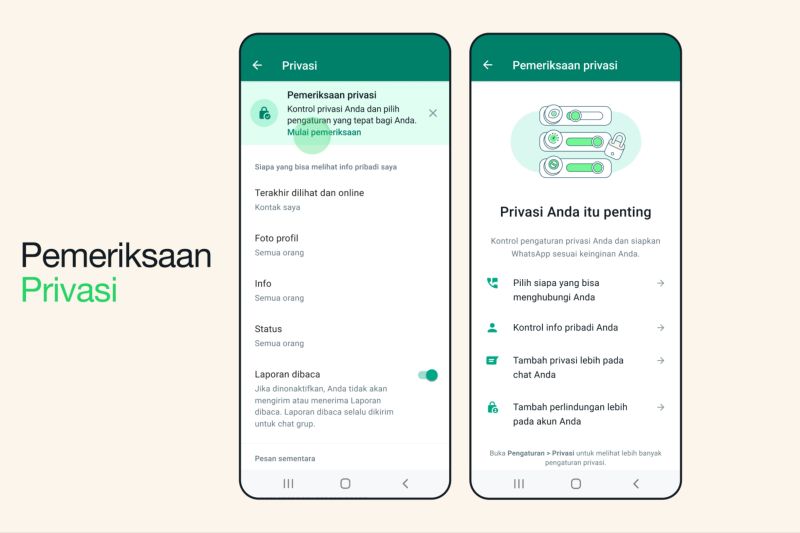 WhatsApp bagikan lima kiat jaga privasi chat