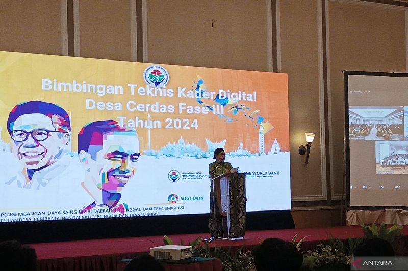 Mendes: Kader digital desa implementasikan pengetahuan dari bimtek