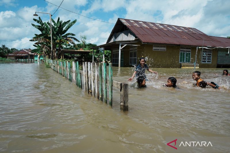 Dampak banjir di Konawe Utara