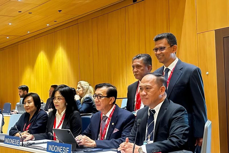 Menkumham pimpin delegasi RI dalam konferensi diplomatik di WIPO