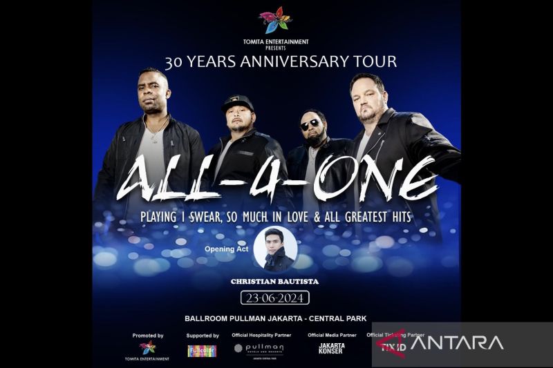 All-4-One gelar konser di Jakarta pada Juni