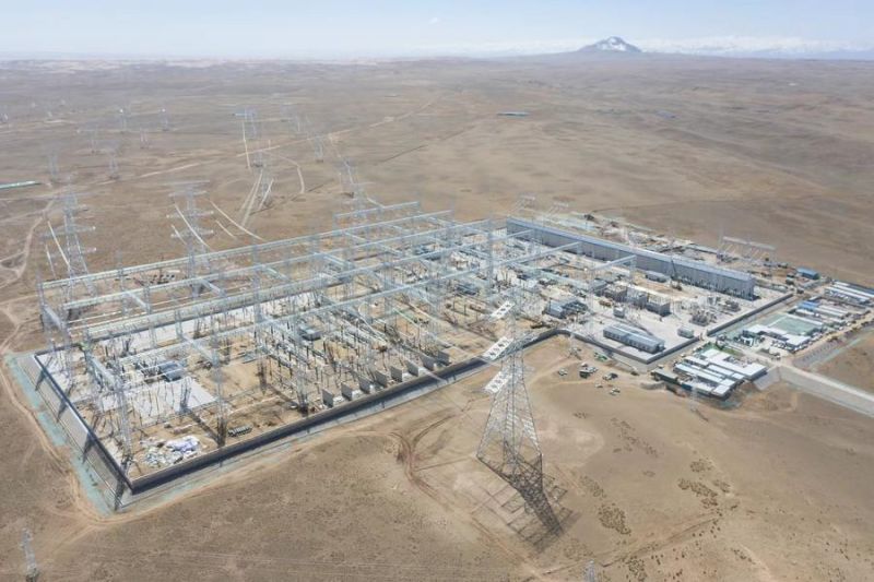 China luncurkan proyek listrik energi baru 750 kV di Qinghai
