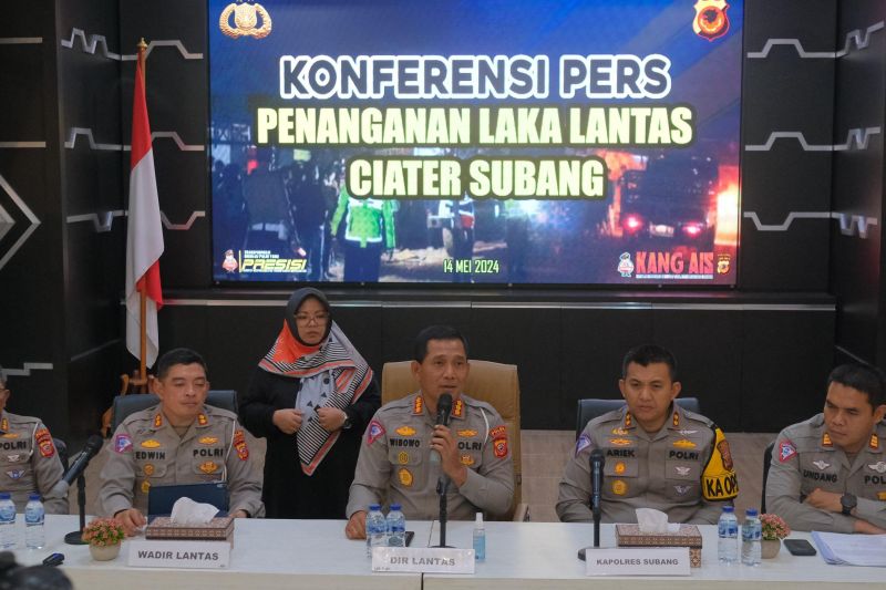 Sopir bus rombongan SMK asal Depok jadi tersangka