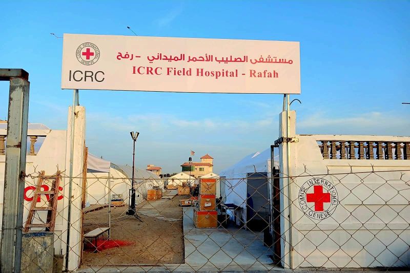 Palang Merah buka rumah sakit berkapasitas 60 tempat tidur di Gaza
