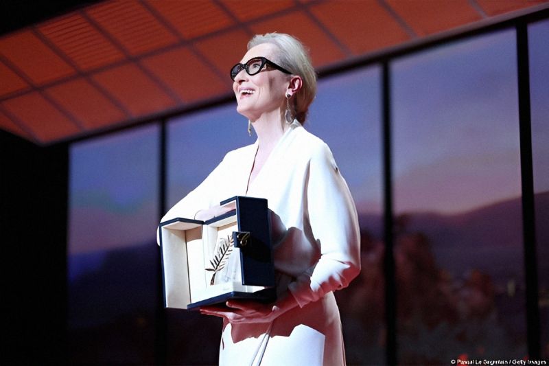 Meryl Streep raih penghargaan Palme d'Or di Festival Film Cannes 2024