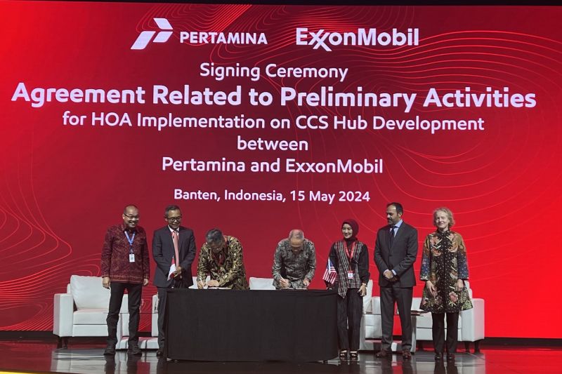 PHE dan ExxonMobil kerja sama CCS/CCUS di WK OSES