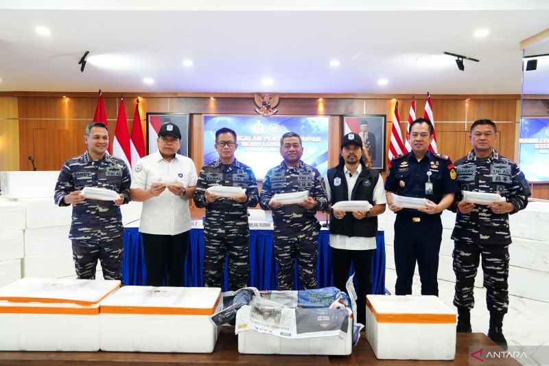 KKP - TNI AL kembali berantas penyelundupan benih bening lobster