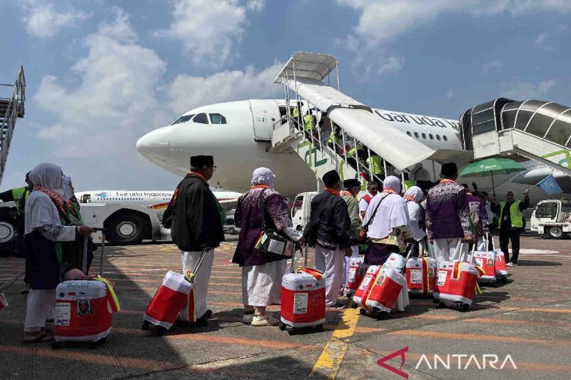 Garuda Indonesia: Lima pesawat bawa jamaah calon haji Embarkasi Solo