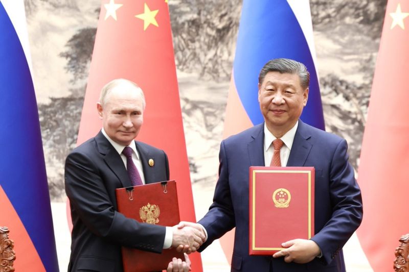 Presiden Xi Jinping dan Vladimir Putin capai lima kesepakatan