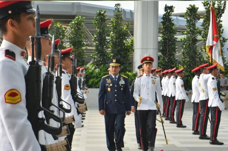 KSAU kunjungi pejabat militer Singapura bahas kerja sama pertahanan