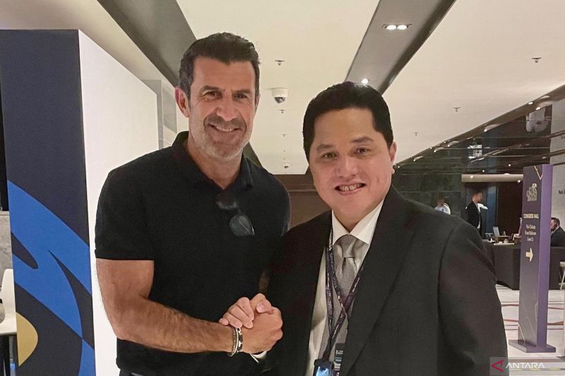 Erick Thohir bertemu legenda Inter pada Kongres FIFA di Bangkok