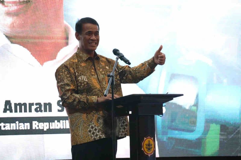 Mentan ajak TNI AD sinergi kawal optimasi dan pompanisasi pertanian