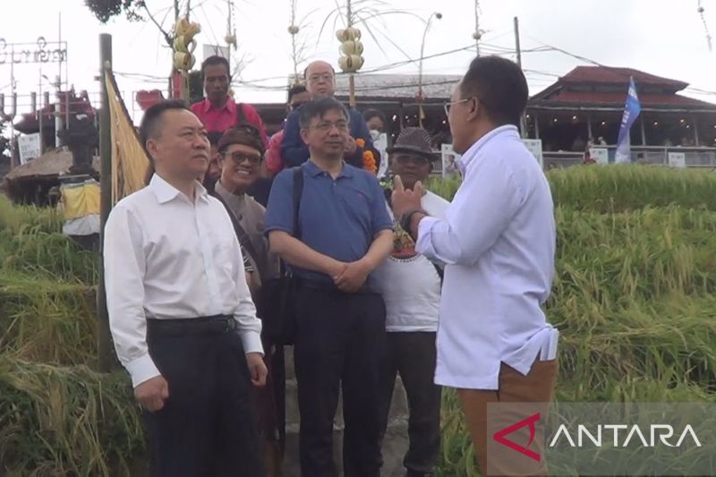 Menteri Sumber Daya Air China kunjungi DTW Jatiluwih serangkaian WWF