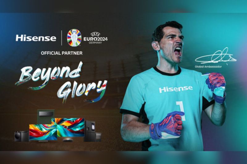 Hisense Berkolaborasi dengan Kiper Ikonis Iker Casillas dalam Program Promosi UEFA EURO 2024™ 