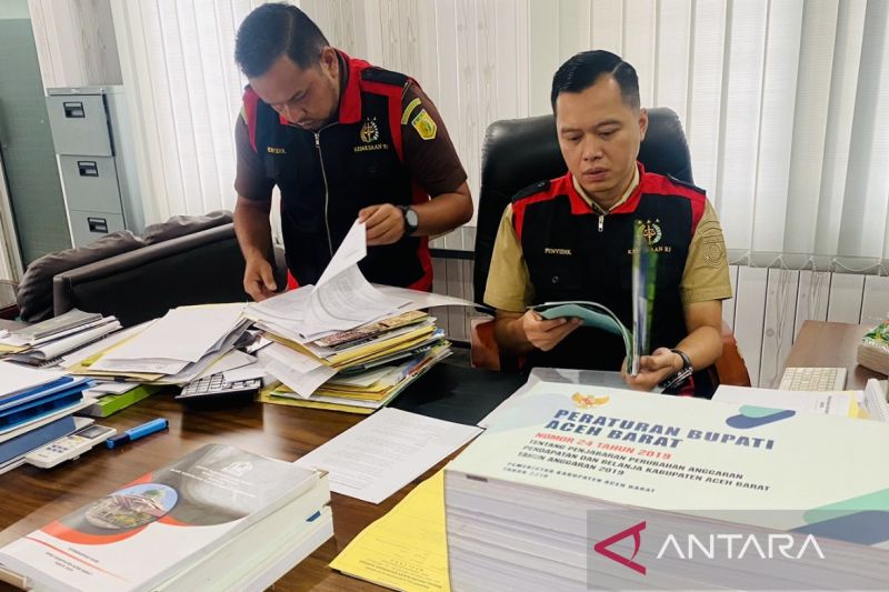 Jaksa geledah Kantor BPKD Aceh Barat terkait kasus korupsi pajak