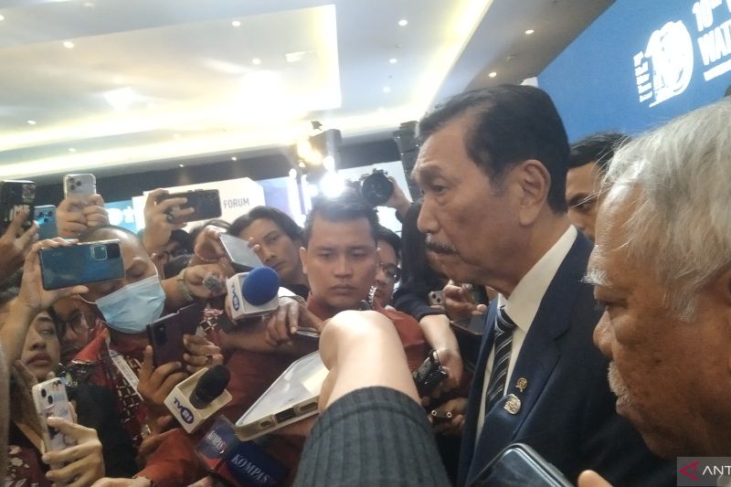 Luhut sebut pasar sambut positif Prabowo di World Water Forum