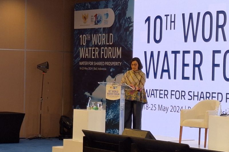 Sri Mulyani: World Water Forum momentum menginisiasi pendanaan infrastruktur air