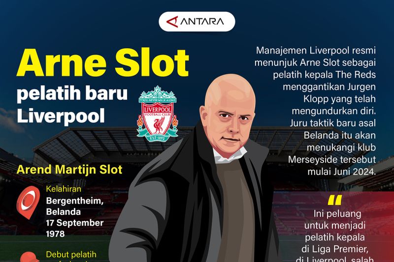 Arne Slot pelatih baru Liverpool
