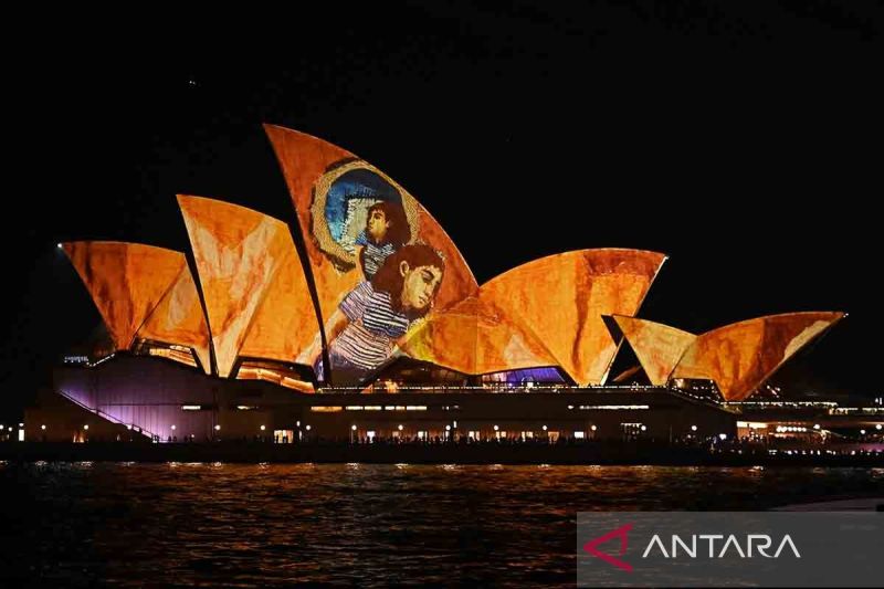 Festival cahaya Vivid Sydney 2024