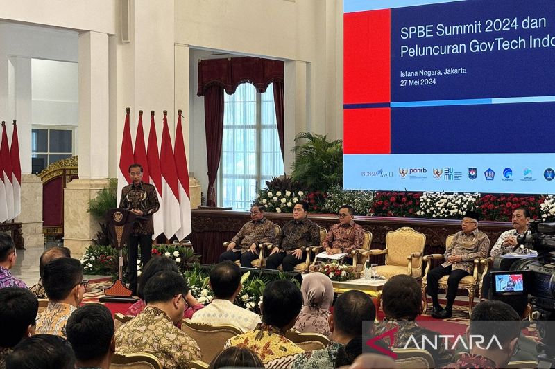 Presiden Jokowi luncurkan "GovTech Indonesia" INA Digital