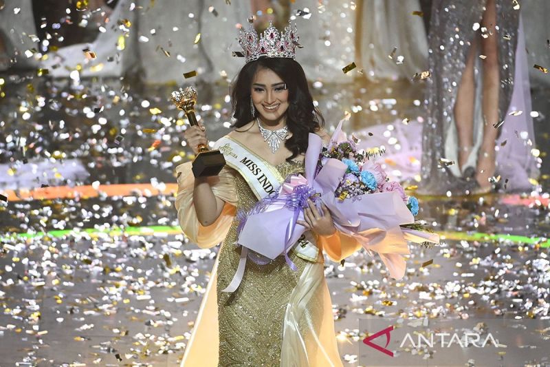 Miss Sumatera Utara Monica Kezia Sembiring menangi Miss Indonesia 2024