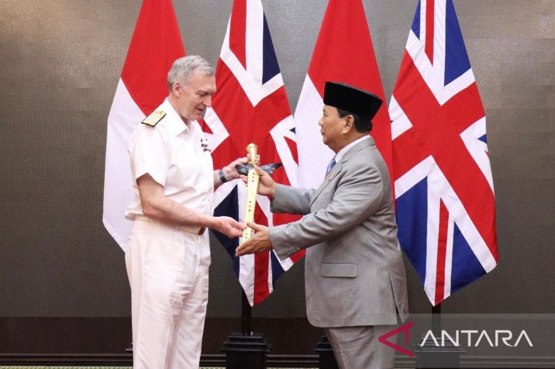 Menhan Prabowo anggap Inggris mitra pertahanan dekat RI