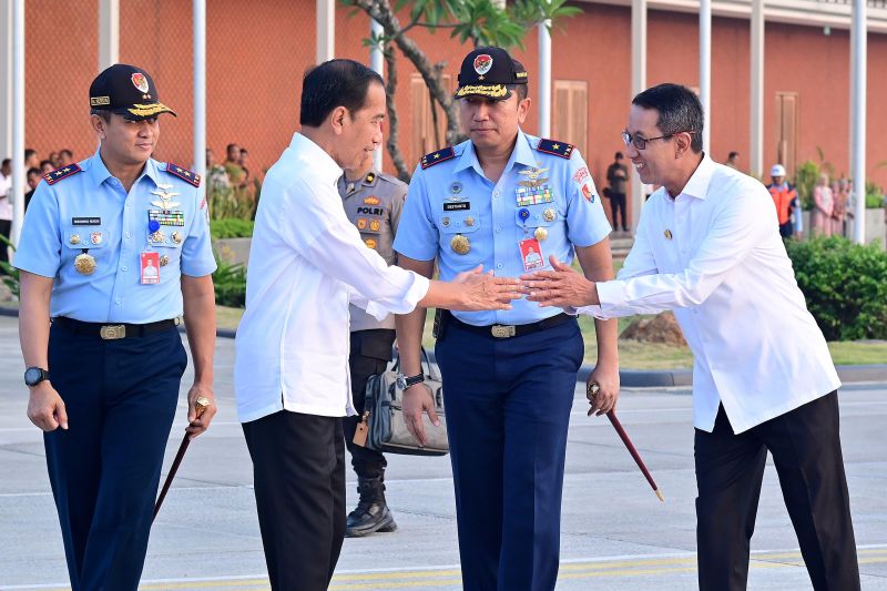 Presiden Jokowi kunjungan kerja ke Sumatera Selatan