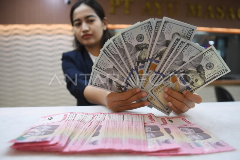 Pelemahan nilai Rupiah terhadap Dolar AS