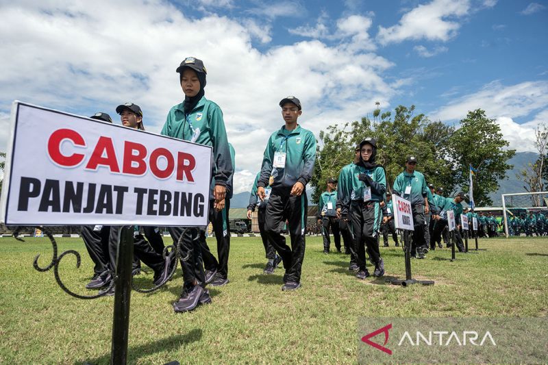 Pembukaan Puslatda PON XXI 2024 Aceh-Sumut di Palu