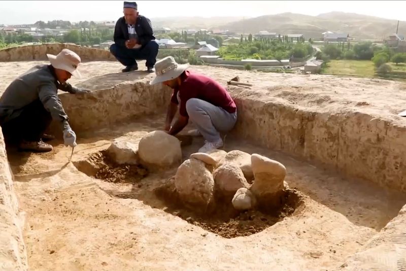 Arkeologis China-Asia Tengah di Jalur Sutra kuno buahkan hasil nyata