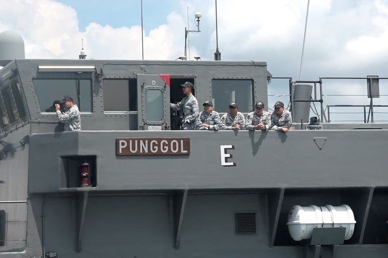 TNI AL dan RSN latihan perang ranjau di perairan Kepri