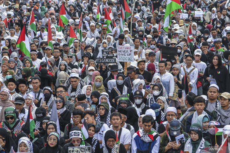 Gaza sekarang adalah Indonesia pada masa perang kemerdekaan