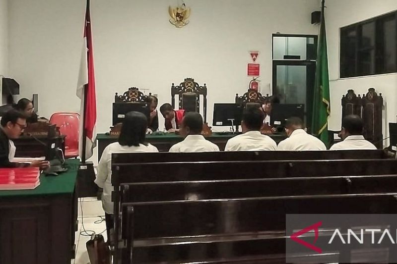 Lima mantan komisioner KPU Kepulauan Aru divonis penjara 1,5 tahun