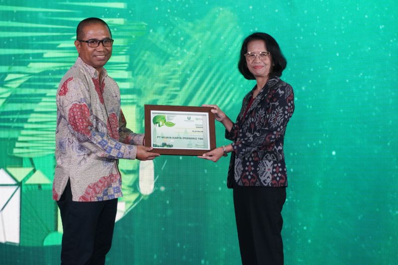 Raih Penghargaan Penurunan Emisi Korporasi Terbaik 2024, Bukti Komitmen WIKA Dukung Net Zero Emission Indonesia