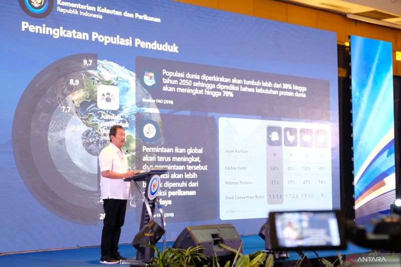 Menteri KP: Laut episentrum pembangunan wujudkan Indonesia Emas 2045
