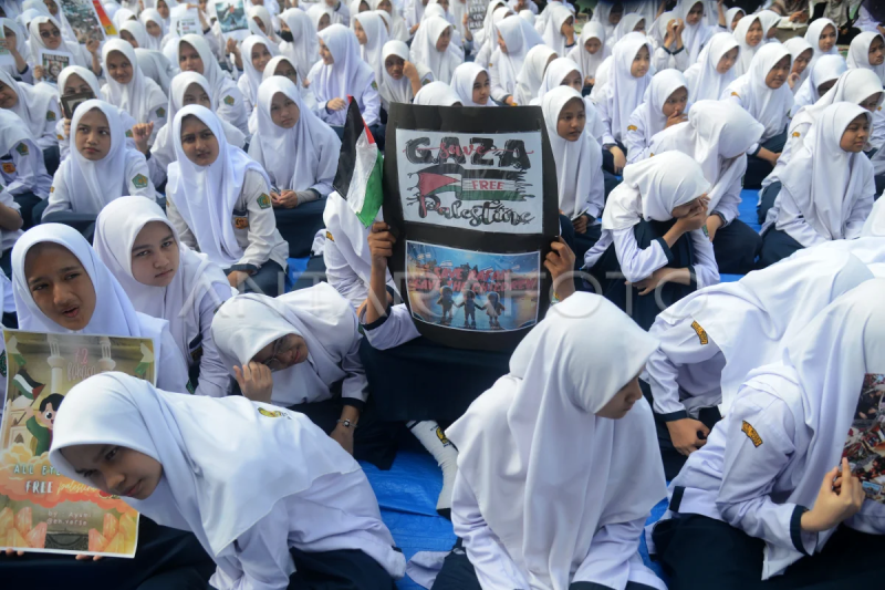 Pelajar gelar doa bersama untuk Palestina