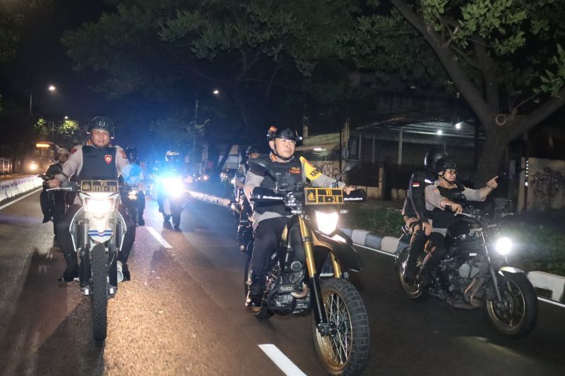 Polisi gencarkan patroli skala besar jelang Pilkada DKI Jakarta