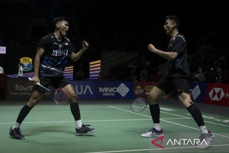 Bagas/Fikri melaju ke babak 16 besar Indonesia Open 2024