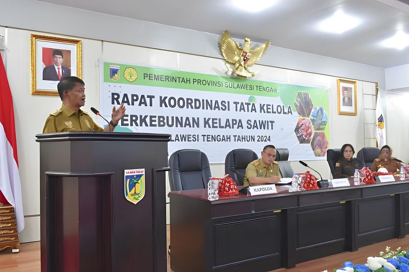 Gubernur Sulteng tekankan pemda pastikan legalitas perusahaan sawit