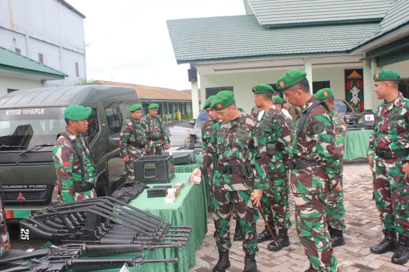 Kodim 106/Plk gelar apel kesiapan pengamanan Pilkada 2024