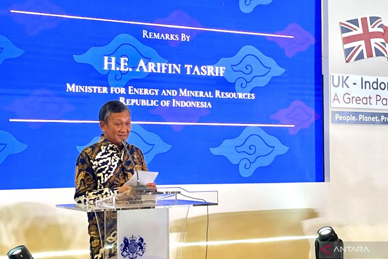 Menteri ESDM: Kerja sama dengan Inggris perkuat transisi energi RI